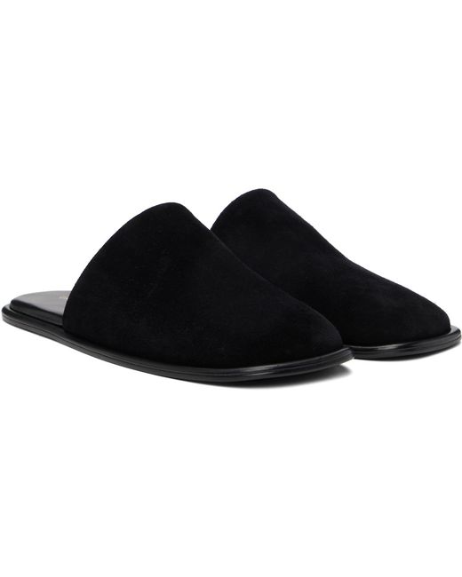 La Collection Black Cameron Slippers