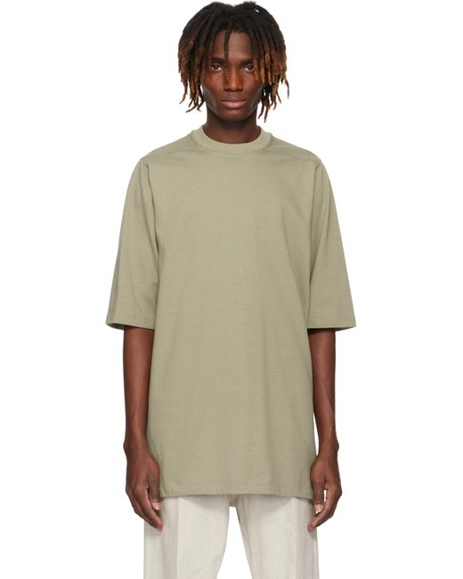 メンズ Rick Owens グリーン Hollywood Tommy Tシャツ Green