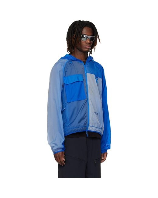 RCOS Blue Griffith Running Jacket for men
