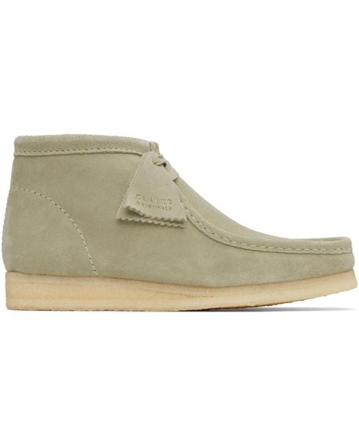 Clarks Black Wallabee Boots for men