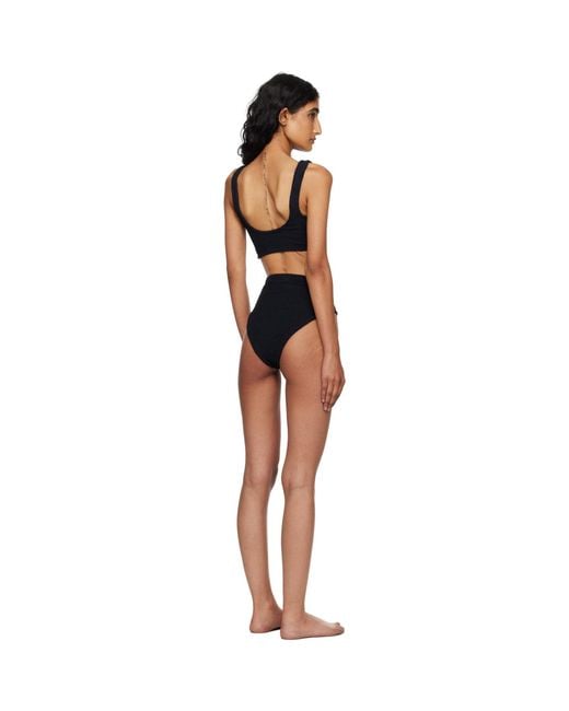 Hunza G Black Nadine Bikini