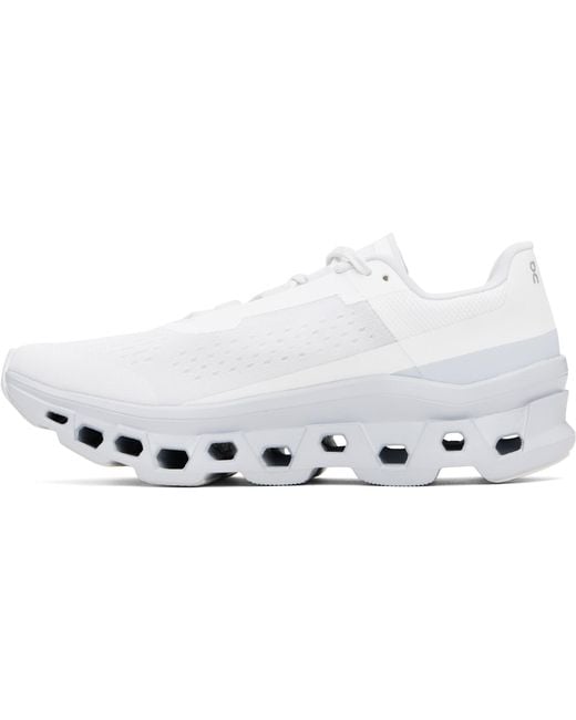 On Shoes Black Cloudmster Sneakers for men