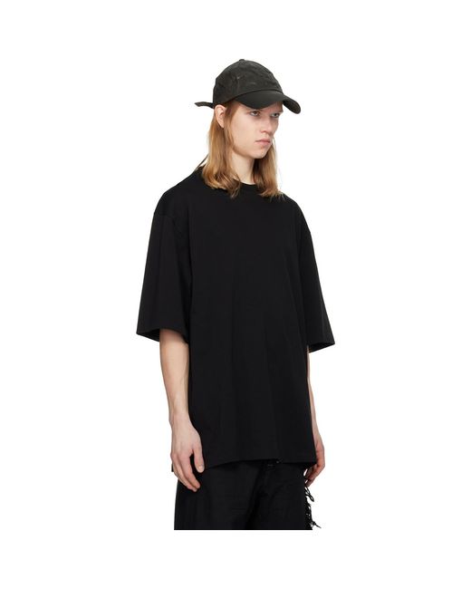 Det Blev Sent Black Oversized T-Shirt for men