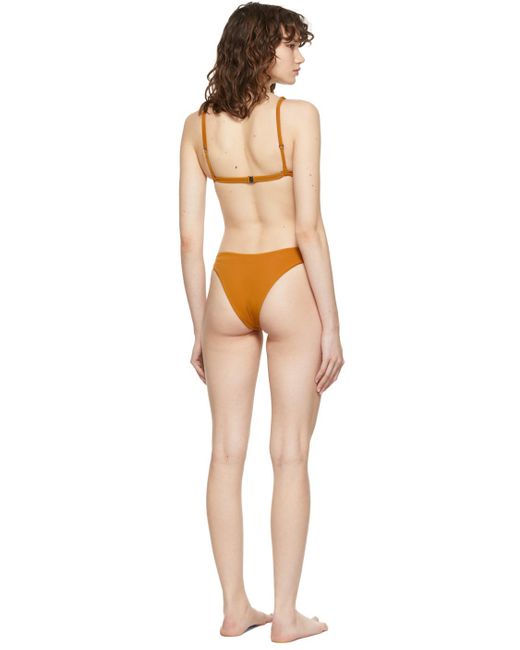 Bikini leila jaune Haight en coloris Multicolor