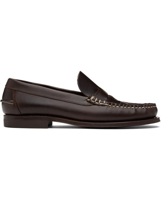 Hereu Black Nombela Veg Tan Loafers for men