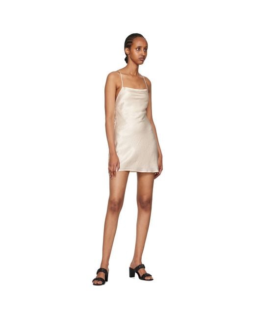 Third Form Black Off- Crush Bias Minidress