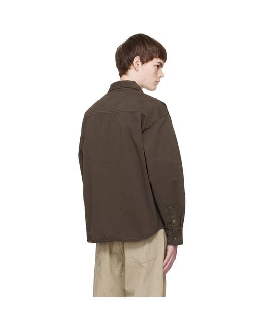 Jeanerica Brown André Shirt for men