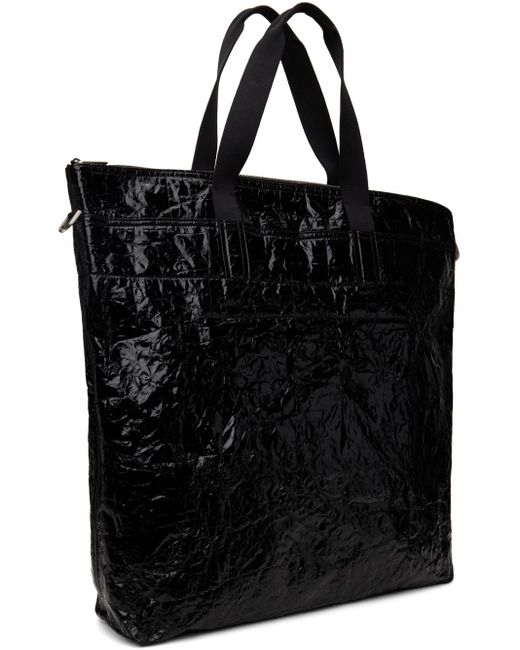 Rick Owens Black Shuttle Large Bag for men