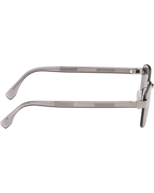 Fendi Gray Sky' Sunglasses for men