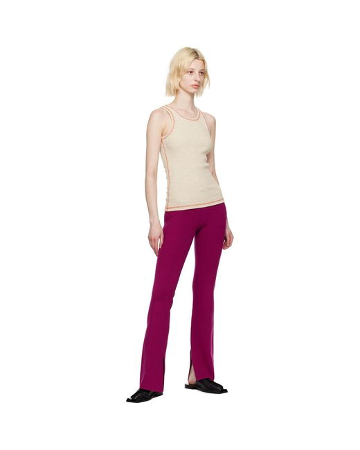 Leset Red Grace Lounge Pants