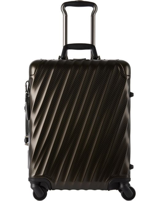 Tumi Black Continental Carry-On Suitcase for men