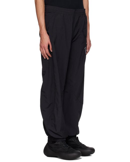 J.W. Anderson Black Twisted Cargo Pants for men