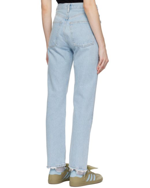 Agolde Blue 90's Pinch Waist Jeans