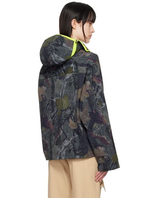 Adidas Originals Black Khaki Camo Q1 Jacket