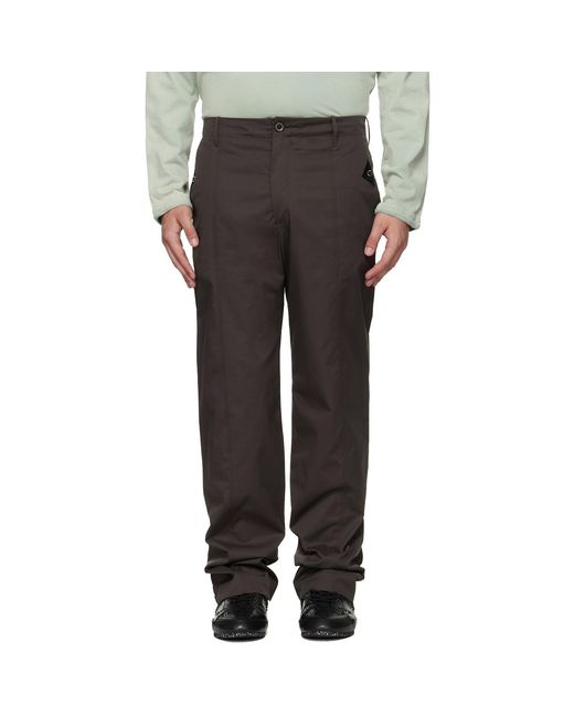 Kiko Kostadinov Black Veca Uniform Trousers for men