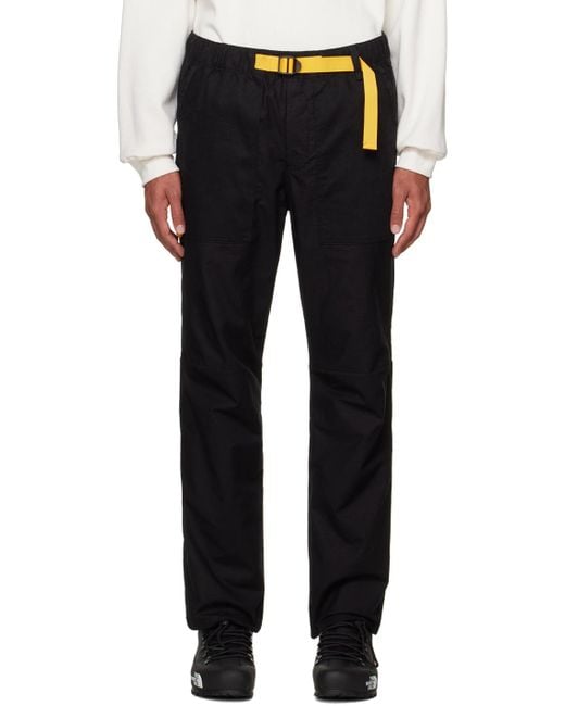 The North Face Black Field Warm Trousers for men