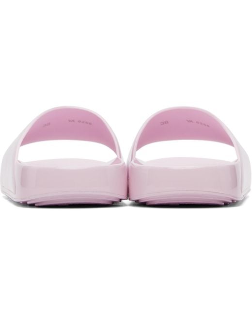 Givenchy Pink Label Slide Sandals