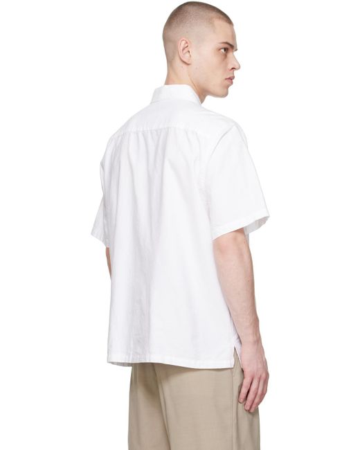 Norse Projects White Ivan Shirt for men
