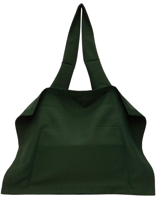 132 5. Issey Miyake Green Float Tote for men