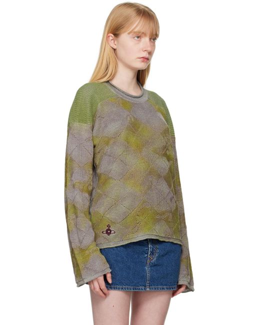 Vivienne Westwood Multicolor Knit1 Pearl1 Sweater