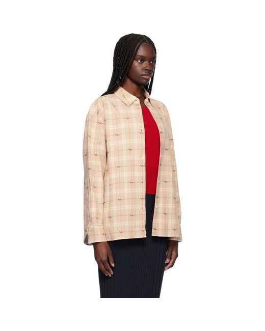Maison Kitsuné Multicolor Light Overshirt