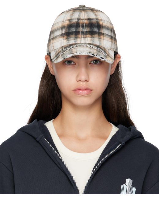 Acne Blue Distressed Cap