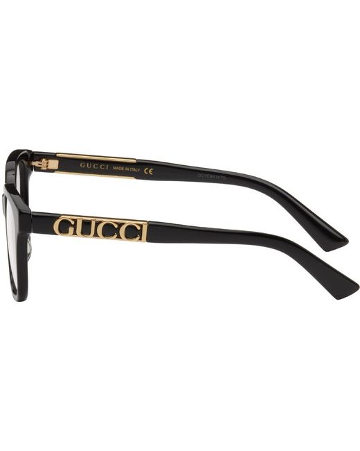Gucci Black Square Glasses for men