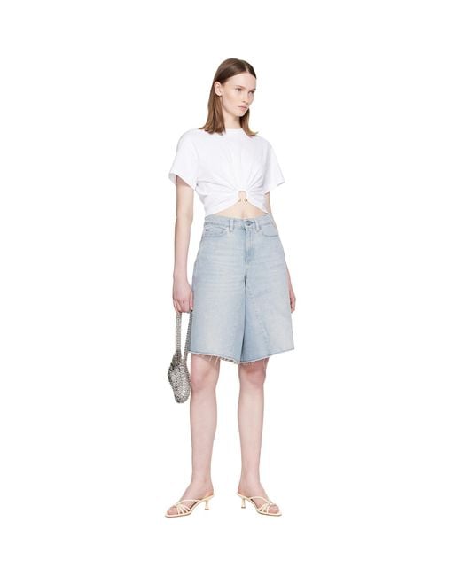 Rabanne White Piercing T-Shirt