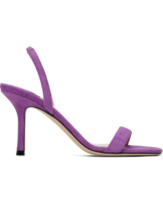 Jimmy Choo Purple Jenn 85 Heeled Sandals