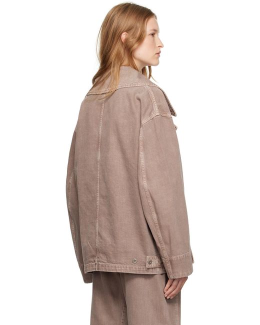 Lemaire Natural Dispatch Denim Jacket