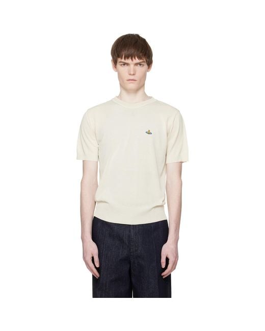 Vivienne Westwood Black Off- Alex T-Shirt for men