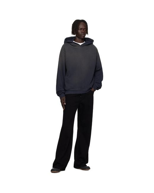 Acne Black Logo Hoodie for men