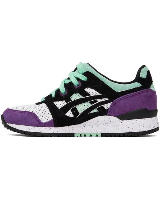 asics black purple