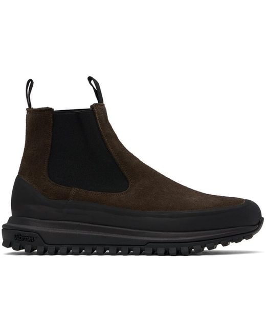 Diemme Black Ramon Chelsea Boots for men