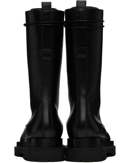 Magda Butrym Black Lace-up Boots