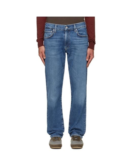 Citizens of Humanity Blue Elijah Straight Perform Jeans for men