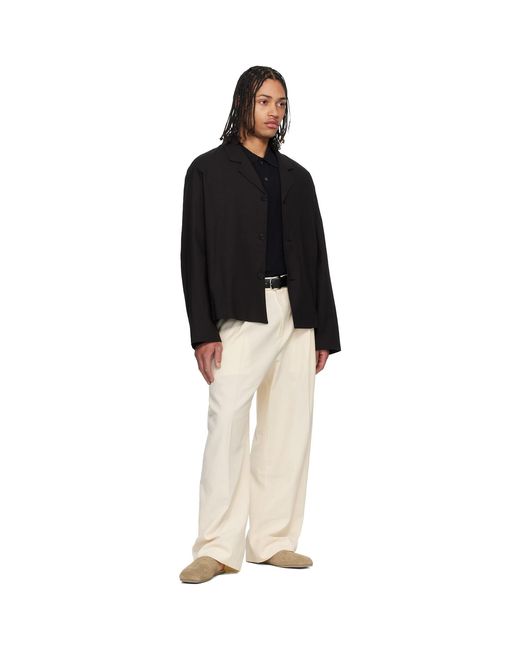 Studio Nicholson Black Ferro Blazer for men