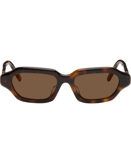 Loewe Black Slim Sunglasses for men