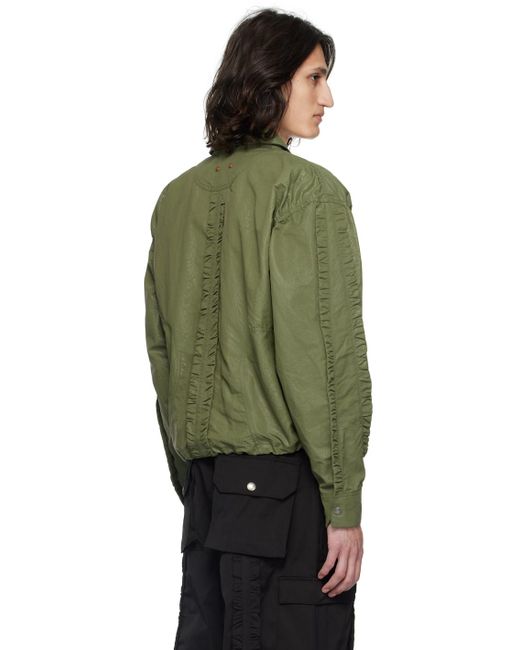 ANDERSSON BELL Green Cardin Jacket for men