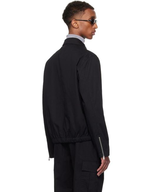 Theory Black Zip Jacket for men