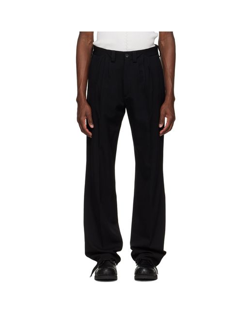 Kiko Kostadinov Black Csomor Trousers for men
