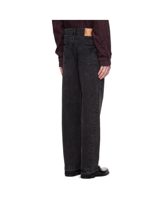MMIC Black Bias Shift Jeans for men