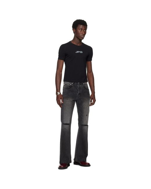 Jean Paul Gaultier Black 'The Jpg' Baby T-Shirt for men