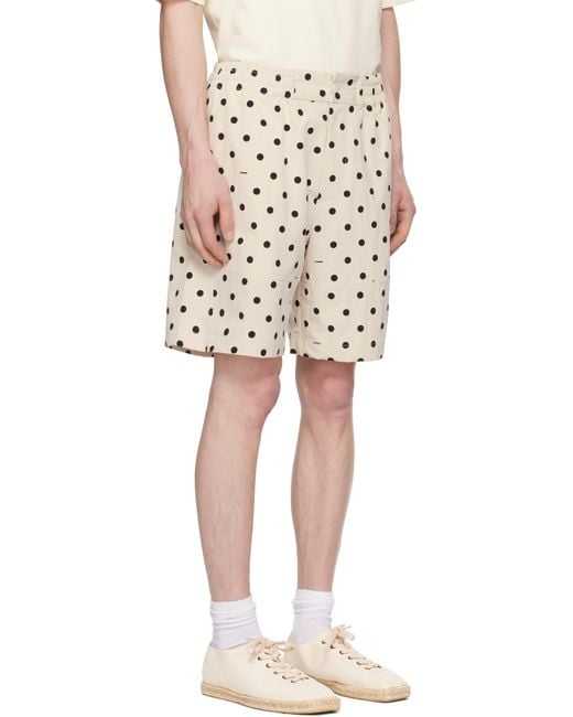 Jacquemus Natural 'The Aloe' Shorts for men