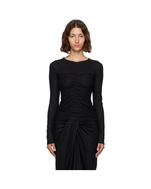Isabel Marant Black Delesa Top