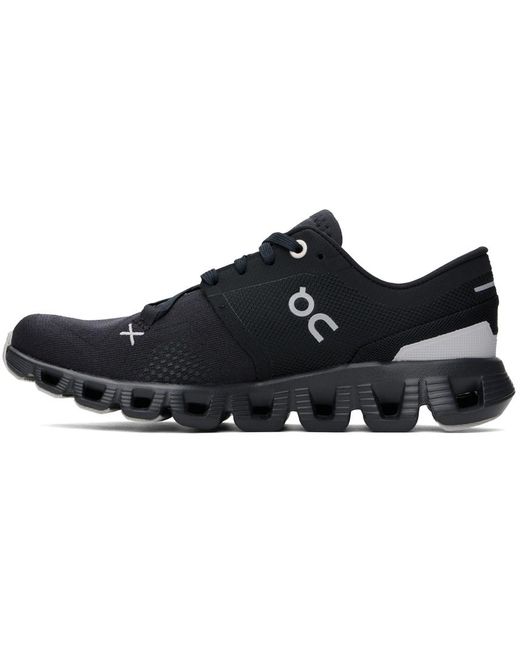 On Shoes Black Cloud X 3 Sneakers