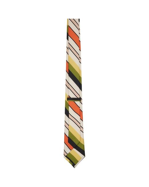 Jean Paul Gaultier Metallic Striped Tie