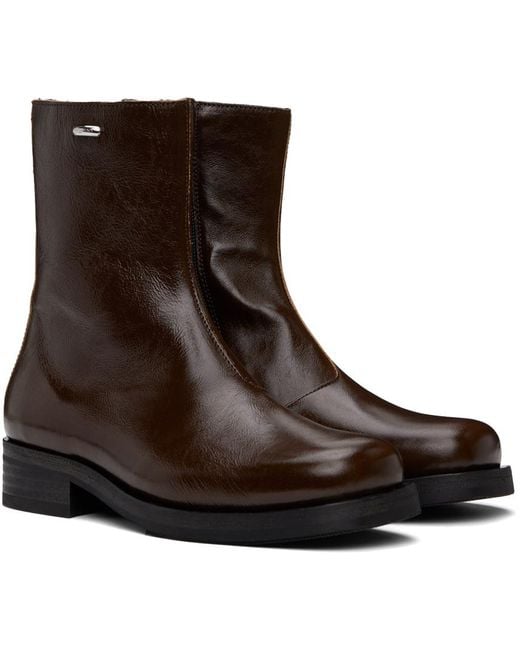 Our Legacy Brown Camion Boots for men