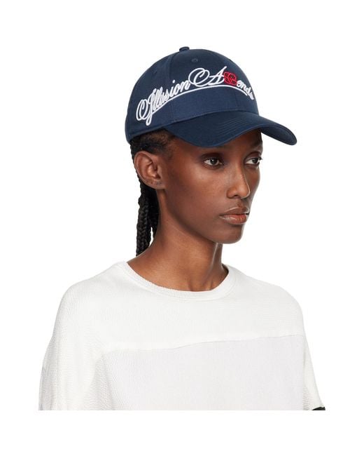 STEFAN COOKE Blue Monogram Cap