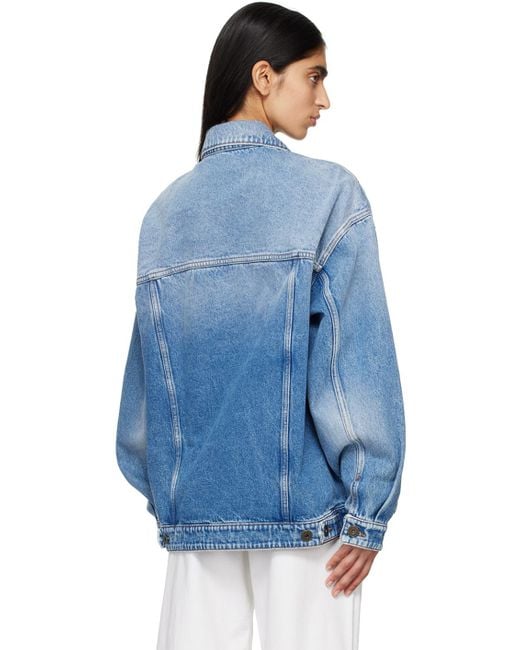 【関税込み】Weekend Max Mara ブルー Pio デニムジャケット Blue Pio Denim Jacket by Weekend Max Mara on Sale